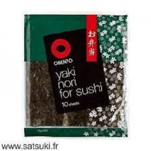 ALGUES YAKI NORI 10F OBENTO 25GR