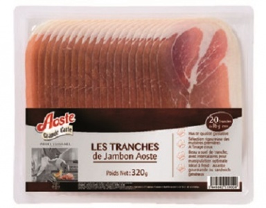 AOSTE JAMBON CRU 320 GR