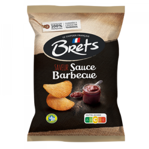 BRETS CHIPS SAUCE BARBECUE 125GR