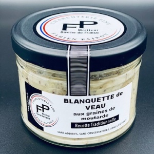 FP BLANQUETTE DE VEAU GRAINES DE MOUTARDE 350GR