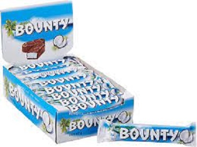 BOUNTY LAIT 57GR X24