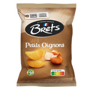 BRETS CHIPS PETITS OIGNONS 125GR