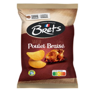 BRETS CHIPS POULET BRAISE 125GR