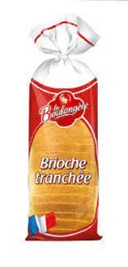 BRIOCHE TRANCHEE LA BOULANGERE 500 GR