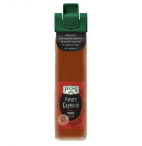 FUCHS PIMENT DE CAYENNE MOULU SACHET CLIP 21GR