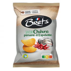 BRETS CHIPS CHEVRE ESPELETTE 125 GR