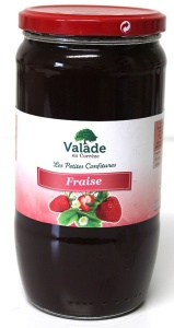 CONFITURE FRAISE 1 KG VALADE