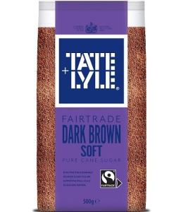 TATE & LYLE SOFT DARK BROWN SUGAR 500GR