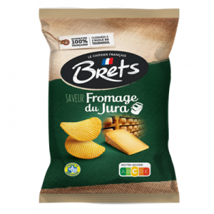 BRETS CHIPS FROMAGE DU JURA 125GR