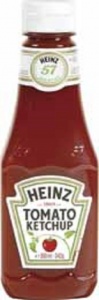 KETCHUP PLASTIQUE 342 GR HEINZ