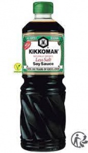 SAUCE SOJA KIKKOMAN SEL REDUIT 1 LITRE