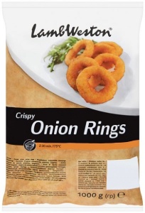 LAMBWESTON CRISPY ONION RINGS 1KG