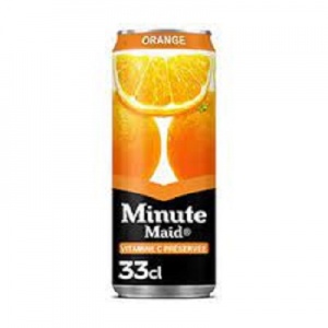 MINUTE MAID ORANGE SLIM CAN 33CL