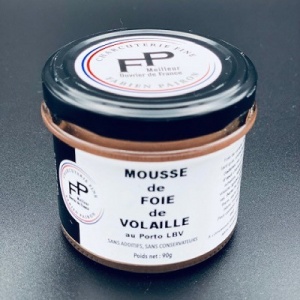 FP MOUSSE DE FOIE DE VOLAILLE AU PORTO LBV 90GR