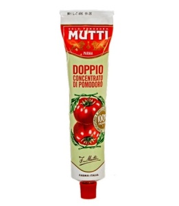 MUTTI DOUBLE CONCENTRE TOMATE TUBE 130GR 