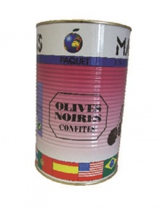 OLIVES NOIRES CONFITES 4/4 MARTIN'S