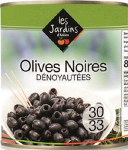 OLIVES NOIRES DENOYAUTEES 4/4