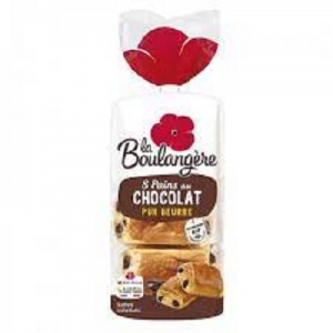 PAIN AU CHOCOLAT X 8 360GR LA BOULANGERE