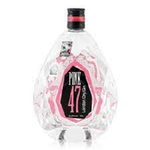 PINK 47 LONDON DRY GIN 47° 70CL
