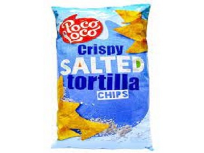 CHIPS TORTILLAS NATURE 450 GR POCO LOCO
