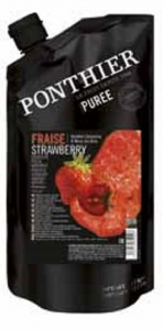 PONTHIER PUREE DE FRAISE 1L 