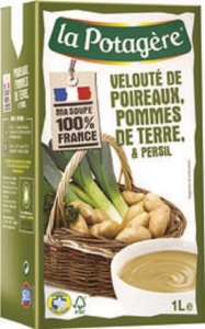 LA POTAGERE POTAGE POIREAUX PDT 1L