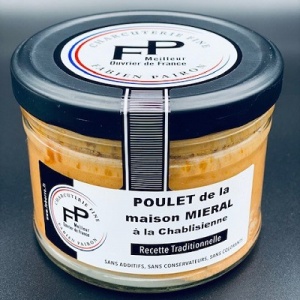 FP POULET MIERAL A LA CHABLISIENNE 350GR