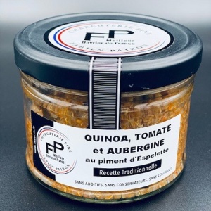 FP QUINOA TOMATE AUBERGINE PIMENT D'ESPELETTE 350GR