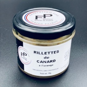 FP RILLETTES DE CANARD A L'ORANGE 90GR
