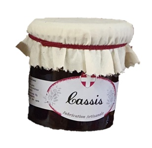 SAVOA CONFITURE CASSIS 225GR