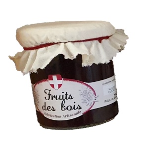 SAVOA CONFITURE FRUITS DES BOIS 225GR