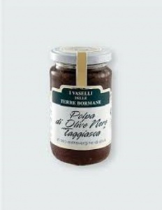 TERRE BORMANE PULPE OLIVES NOIRES TAGGIASCHE 185GR