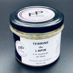 FP TERRINE DE LAPIN A LA MOUTARDE DE DIJON 90GR