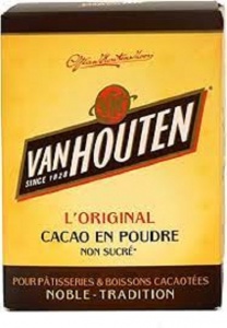 VAN HOUTEN CACAO NON SUCRE 250 GR