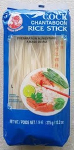 VERMICELLE DE RIZ PLAT 400GR